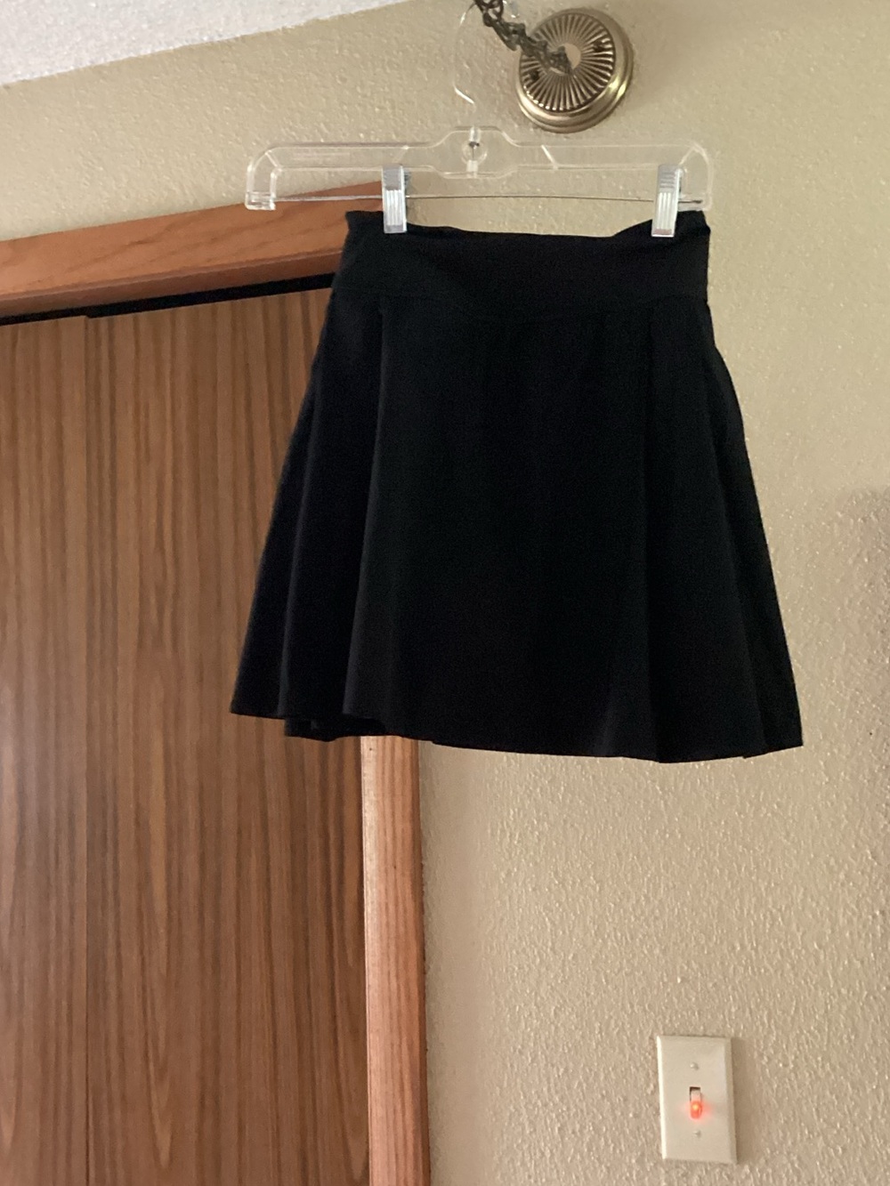 Black Pleated Mini Skirt - Classic Women's Skirt